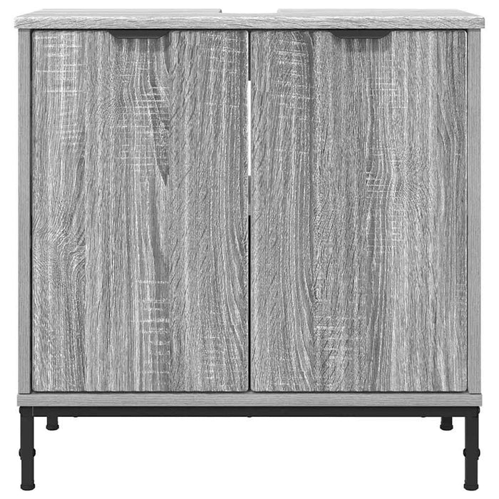 Dulap pentru Chiuveta de Baie sonoma gri 60.5 x 33.5 x 61 cm - WALTI WALTI