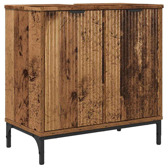 Dulap pentru Chiuveta de Baie Lemn vechi 60.5 x 33.5 x 61 cm - WALTI WALTI