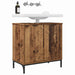 Dulap pentru Chiuveta de Baie Lemn vechi 60.5 x 33.5 x 61 cm - WALTI WALTI