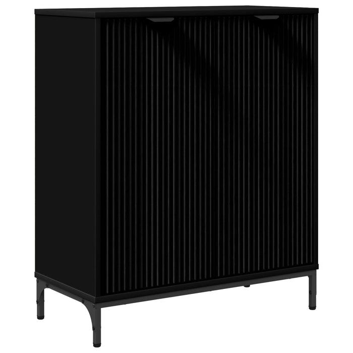 Bufet Negru 69,5 x 33 x 82 cm Lemn compozit WALTI