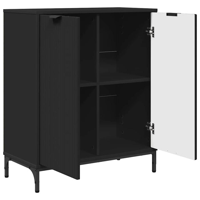 Bufet Negru 69,5 x 33 x 82 cm Lemn compozit WALTI
