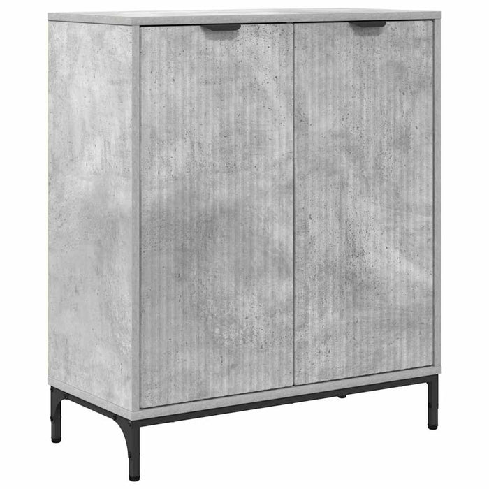 Bufet Gri din beton 69,5 x 33 x 82 cm Lemn compozit - WALTI WALTI