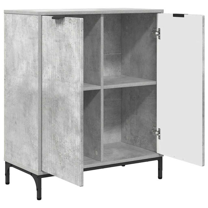 Bufet Gri din beton 69,5 x 33 x 82 cm Lemn compozit - WALTI WALTI