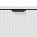Bufet Alb lucios 69,5 x 33 x 82 cm Lemn compozit - WALTI WALTI