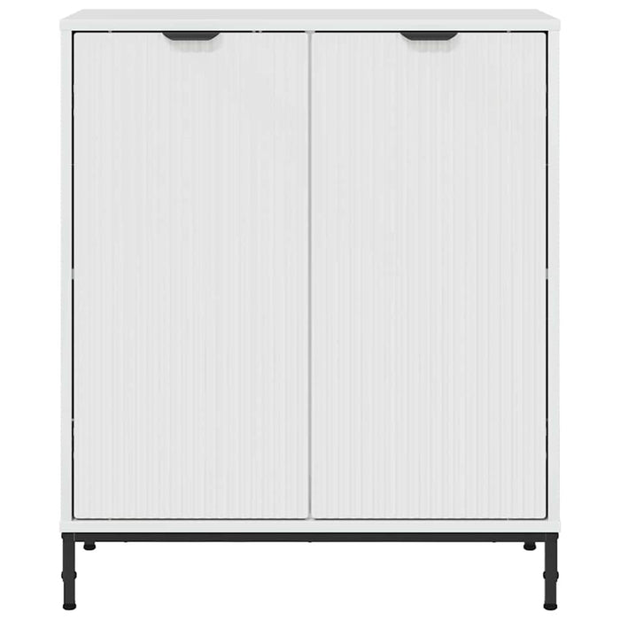 Bufet Alb lucios 69,5 x 33 x 82 cm Lemn compozit - WALTI WALTI