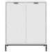 Bufet Alb lucios 69,5 x 33 x 82 cm Lemn compozit - WALTI WALTI