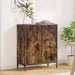 Bufet Stejar fumuriu 69,5 x 33 x 82 cm Lemn compozit - WALTI WALTI