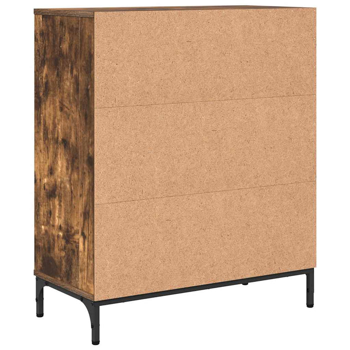 Bufet Stejar fumuriu 69,5 x 33 x 82 cm Lemn compozit - WALTI WALTI