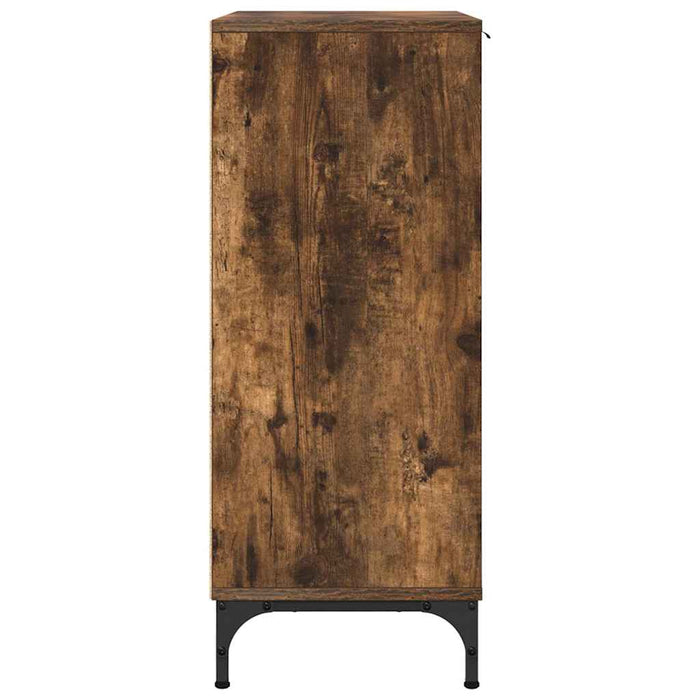 Bufet Stejar fumuriu 69,5 x 33 x 82 cm Lemn compozit - WALTI WALTI