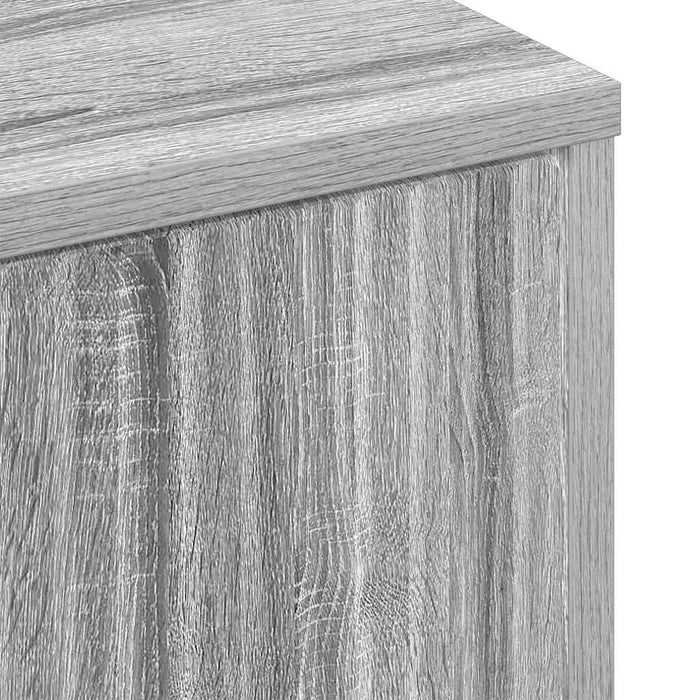 Bufet Gri Sonoma 69,5 x 33 x 82 cm Lemn compozit - WALTI WALTI