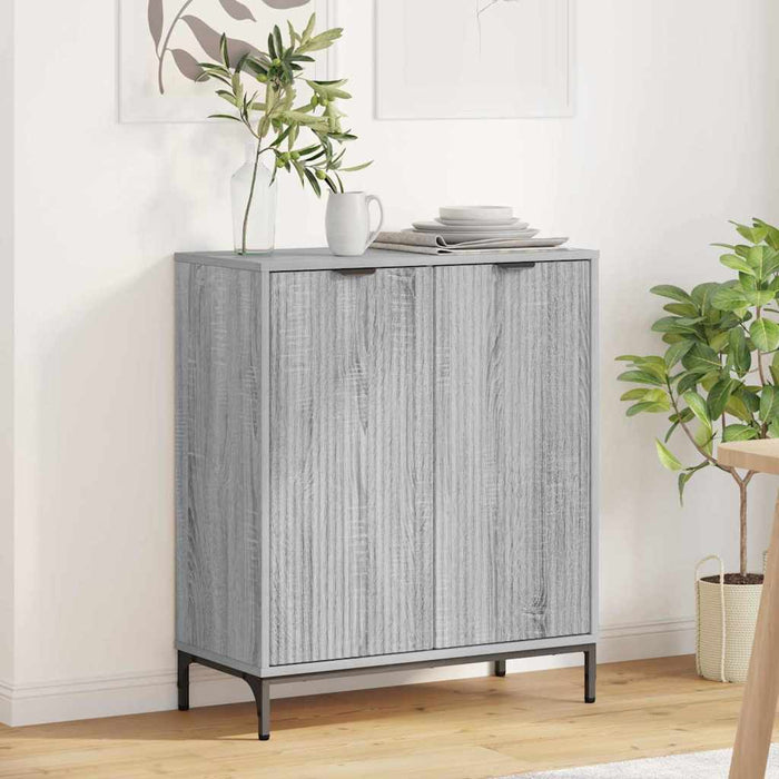 Bufet Gri Sonoma 69,5 x 33 x 82 cm Lemn compozit - WALTI WALTI