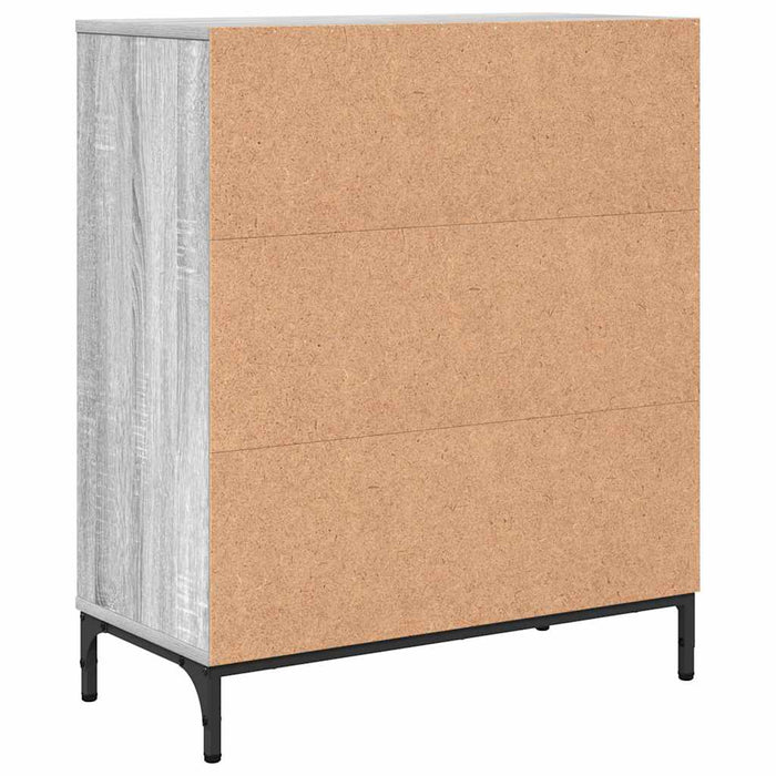 Bufet Gri Sonoma 69,5 x 33 x 82 cm Lemn compozit - WALTI WALTI