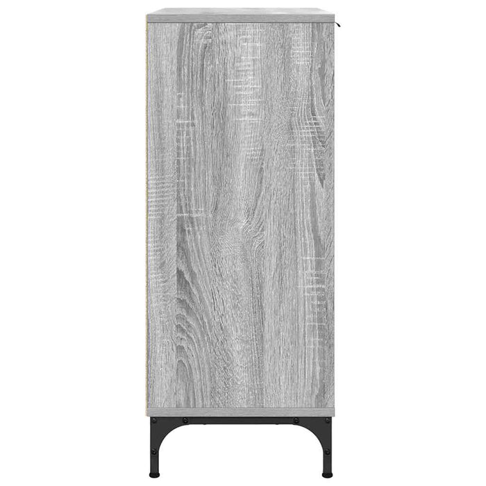 Bufet Gri Sonoma 69,5 x 33 x 82 cm Lemn compozit - WALTI WALTI