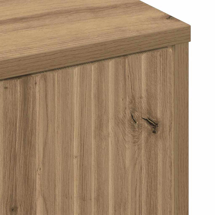 Bufet Stejar Artizanal 69,5 x 33 x 82 cm Lemn compozit WALTI