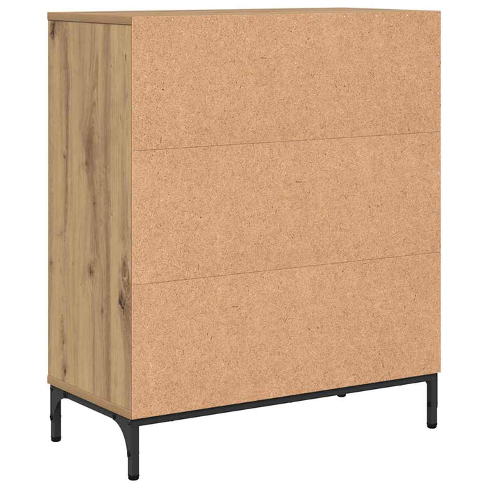 Bufet Stejar Artizanal 69,5 x 33 x 82 cm Lemn compozit WALTI