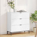 Bufet cu sertar Alb 79.5 x 33 x 82 cm Lemn compozit - WALTI WALTI