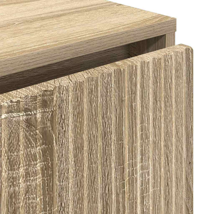 Bufet cu sertar Stejar sonoma 79.5 x 33 x 82 cm Lemn compozit - WALTI WALTI