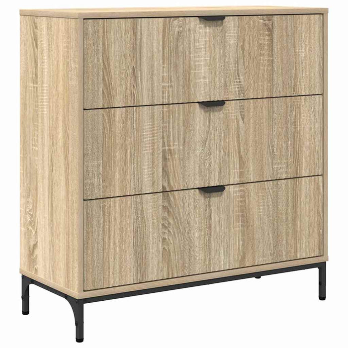 Bufet cu sertar Stejar sonoma 79.5 x 33 x 82 cm Lemn compozit - WALTI WALTI