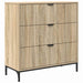 Bufet cu sertar Stejar sonoma 79.5 x 33 x 82 cm Lemn compozit - WALTI WALTI