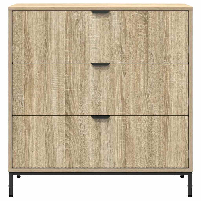 Bufet cu sertar Stejar sonoma 79.5 x 33 x 82 cm Lemn compozit - WALTI WALTI