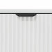 Bufet Alb foarte lucios 79.5 x 33 x 82 cm Lemn compozit - WALTI WALTI