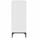 Bufet Alb foarte lucios 79.5 x 33 x 82 cm Lemn compozit - WALTI WALTI