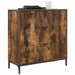 Bufet cu sertar Stejar afumat 79.5 x 33 x 82 cm Lemn compozit - WALTI WALTI