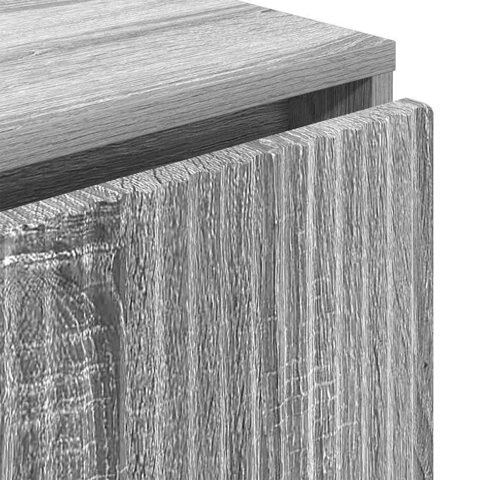 Bufet cu sertar sonoma gri 79.5 x 33 x 82 cm Lemn compozit - WALTI WALTI
