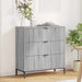 Bufet cu sertar sonoma gri 79.5 x 33 x 82 cm Lemn compozit - WALTI WALTI