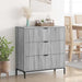 Bufet cu sertar sonoma gri 79.5 x 33 x 82 cm Lemn compozit - WALTI WALTI
