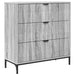 Bufet cu sertar sonoma gri 79.5 x 33 x 82 cm Lemn compozit - WALTI WALTI