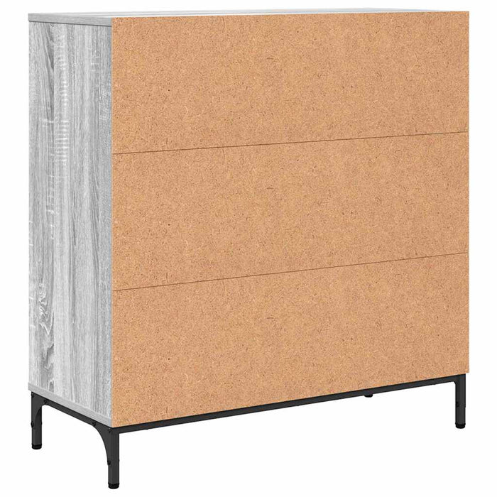 Bufet cu sertar sonoma gri 79.5 x 33 x 82 cm Lemn compozit - WALTI WALTI