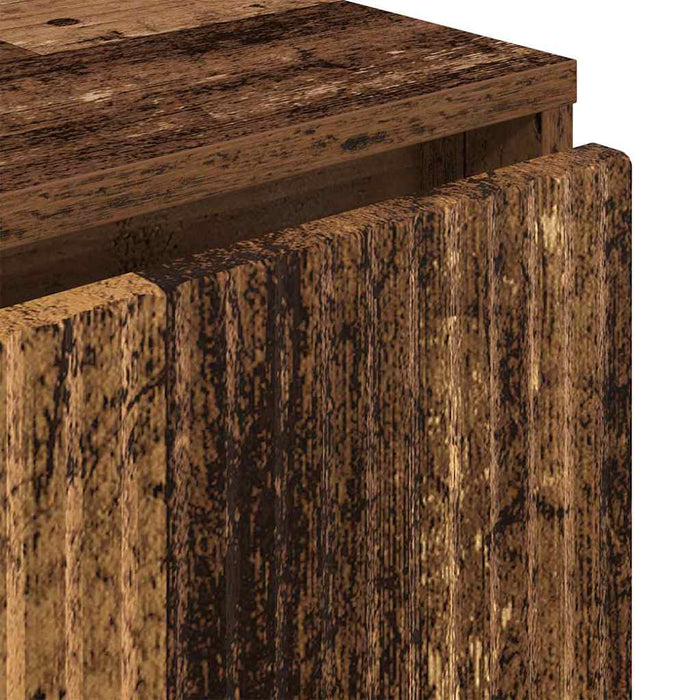 Bufet cu sertar Lemn vechi 79.5 x 33 x 82 cm Lemn compozit - WALTI WALTI