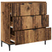 Bufet cu sertar Lemn vechi 79.5 x 33 x 82 cm Lemn compozit - WALTI WALTI