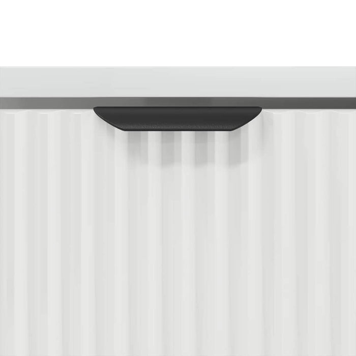 Masă de cafea cu sertar Alb 90 x 49 x 46 cm Lemn compozit - WALTI WALTI