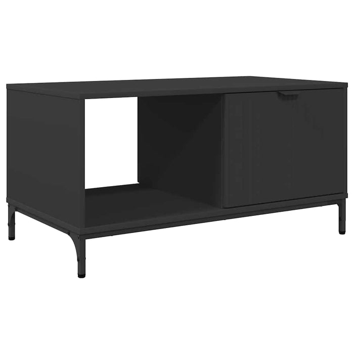 Masă de cafea Stejar Negru 90 x 49 x 46 cm Lemn compozit - WALTI WALTI