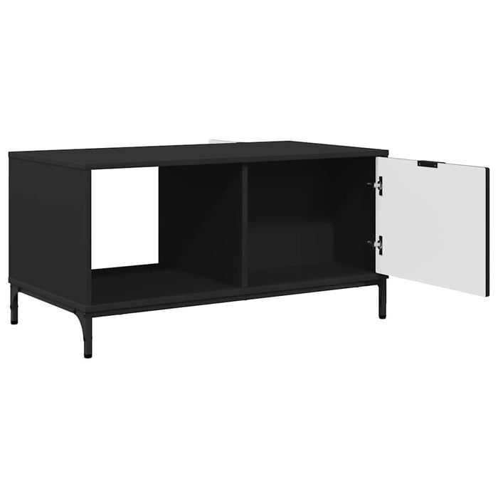 Masă de cafea Stejar Negru 90 x 49 x 46 cm Lemn compozit - WALTI WALTI