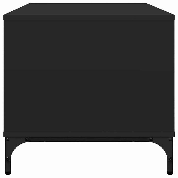 Masă de cafea Stejar Negru 90 x 49 x 46 cm Lemn compozit - WALTI WALTI
