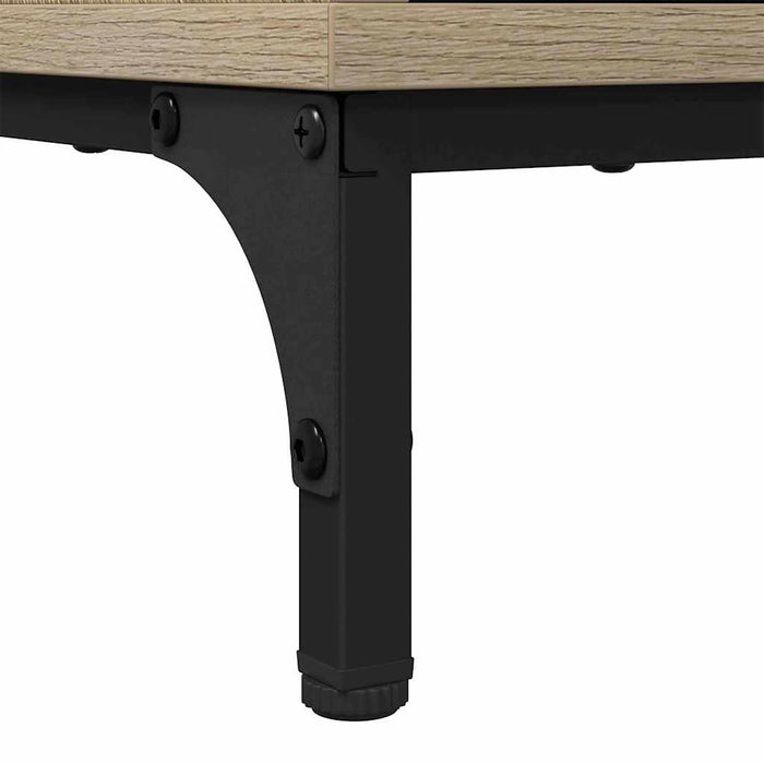 Masă de cafea Stejar Sonoma 90 x 49 x 46 cm Lemn compozit - WALTI WALTI