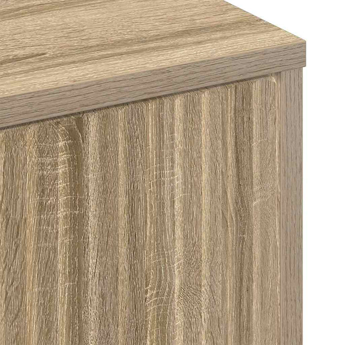 Masă de cafea Stejar Sonoma 90 x 49 x 46 cm Lemn compozit - WALTI WALTI