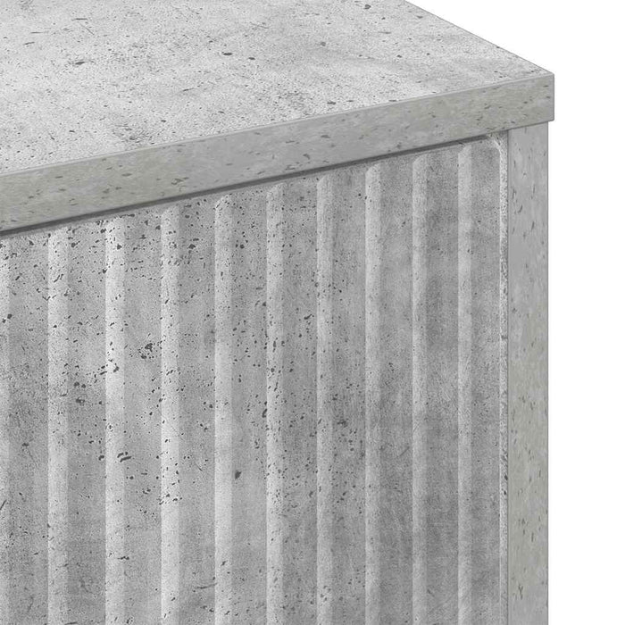 Masă de cafea Gri din beton 90 x 49 x 46 cm Lemn compozit - WALTI WALTI