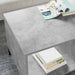 Masă de cafea Gri din beton 90 x 49 x 46 cm Lemn compozit - WALTI WALTI