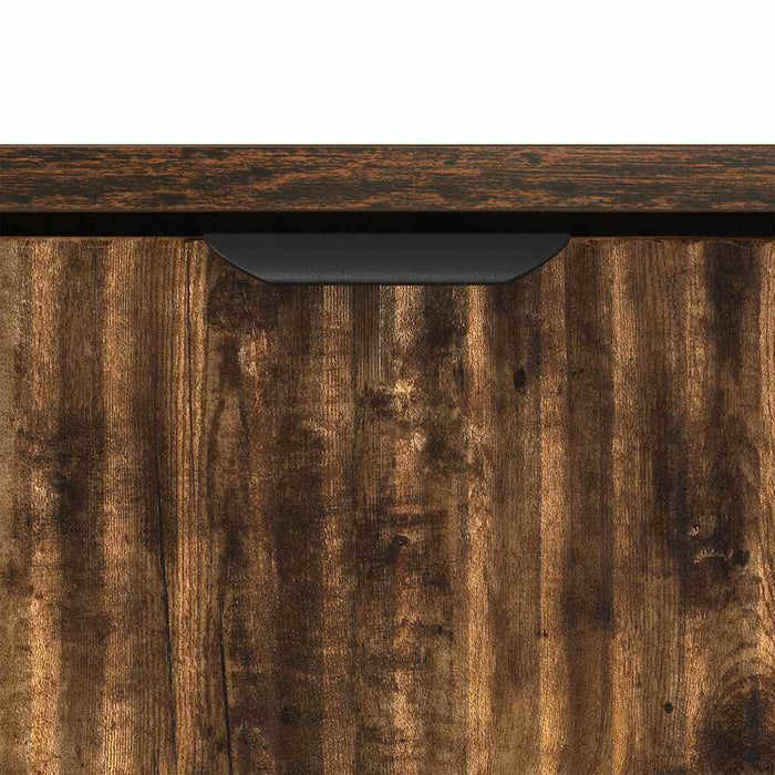 Masă de cafea Stejar fumuriu 90 x 49 x 46 cm Lemn compozit - WALTI WALTI