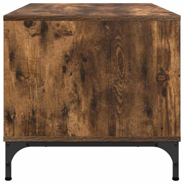 Masă de cafea Stejar fumuriu 90 x 49 x 46 cm Lemn compozit - WALTI WALTI
