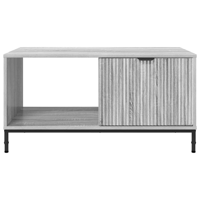 Masă de cafea Gri Sonoma 90 x 49 x 46 cm Lemn compozit - WALTI WALTI