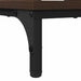 Masă de cafea Stejar închis 90 x 49 x 46 cm Lemn compozit - WALTI WALTI