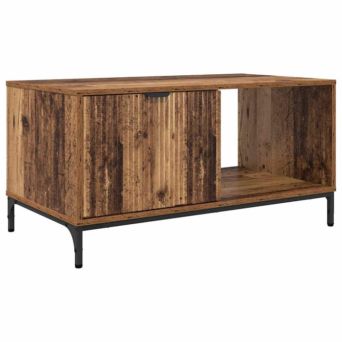 Masă de cafea Lemn vechi 90 x 49 x 46 cm Lemn compozit - WALTI WALTI