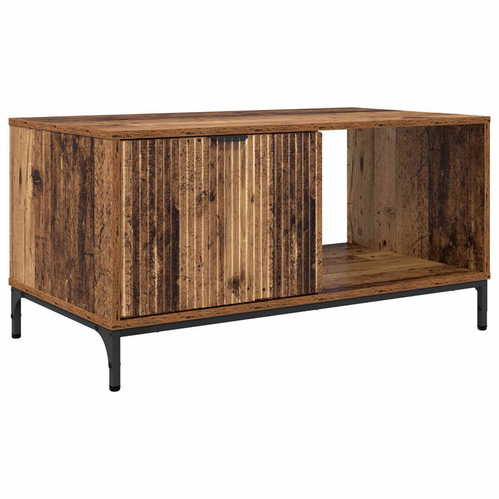 Masă de cafea Lemn vechi 90 x 49 x 46 cm Lemn compozit - WALTI WALTI