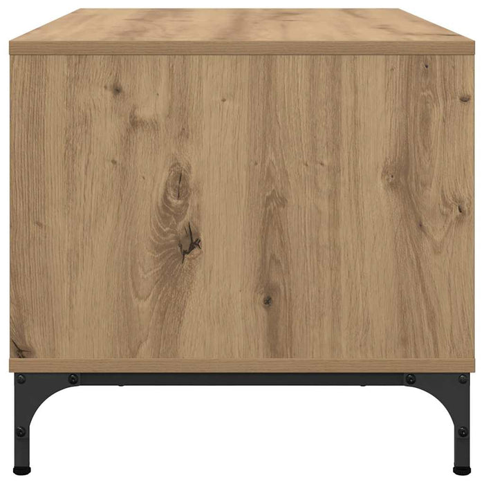 Masă de cafea Stejar Artizanal 90 x 49 x 46 cm Lemn compozit - WALTI WALTI