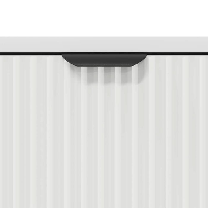 Bufet cu sertar Alb 89.5 x 33 x 82 cm Lemn compozit - WALTI WALTI